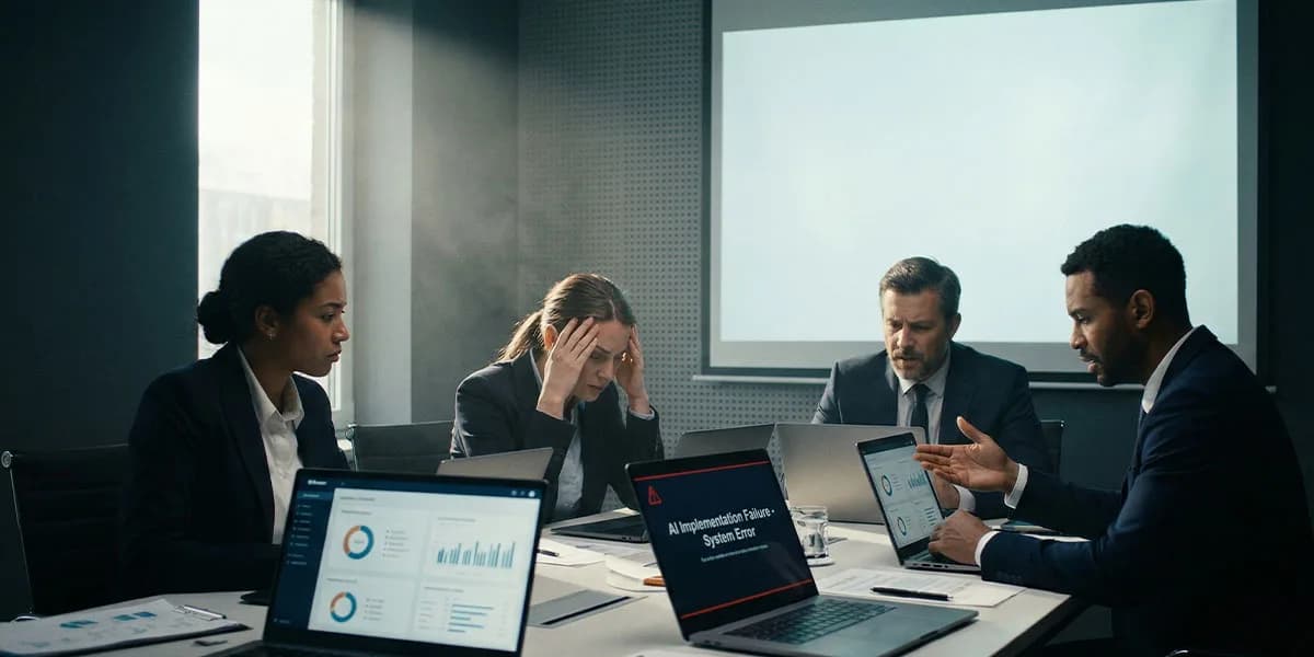 5 errores al implementar IA en tu empresa