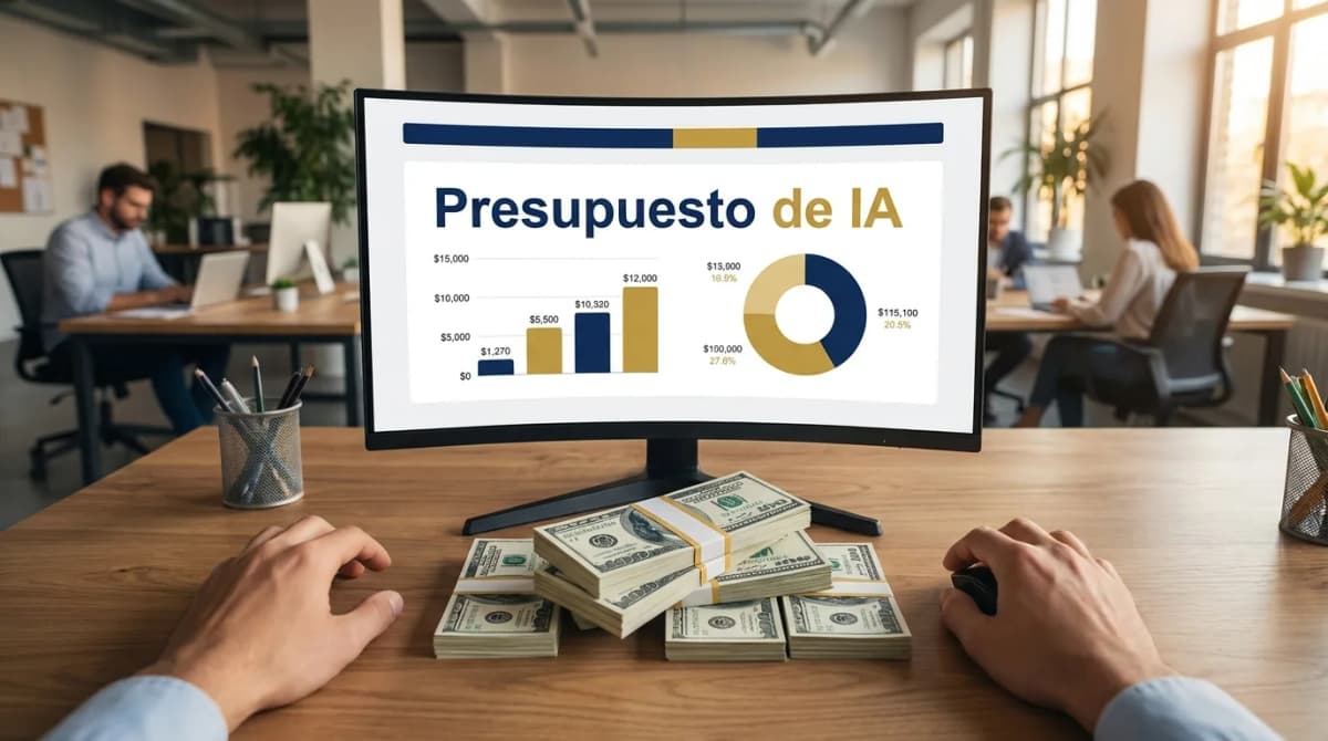 Planilla de presupuesto de inteligencia artificial para una PyME argentina con tres niveles de inversión y precios en dólares — guía de Diego Ceredi