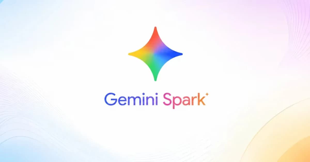 Logo oficial de Gemini Spark, el agente personal de IA de Google para Workspace