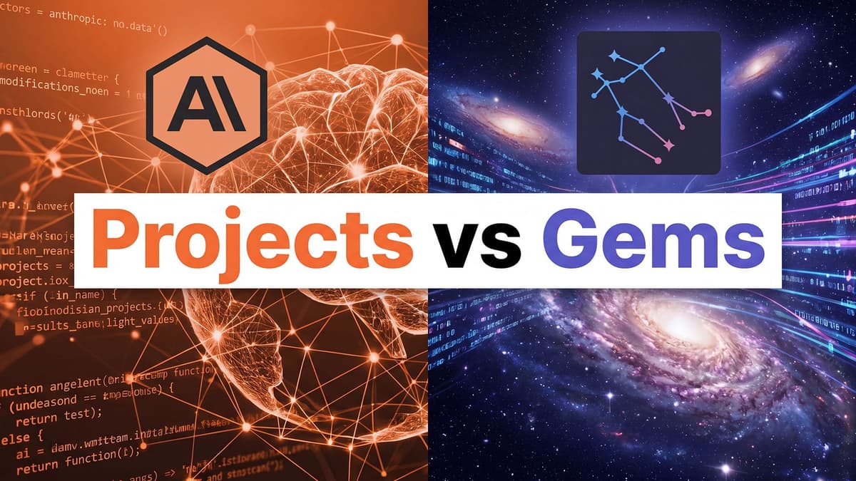 Comparativa Claude Projects vs Google Gems para empresas 2026