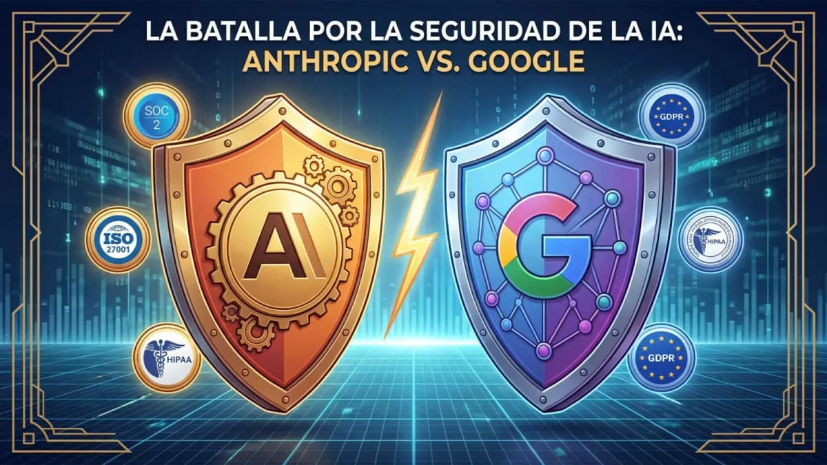 Seguridad y compliance enterprise — Claude vs Gemini for Workspace
