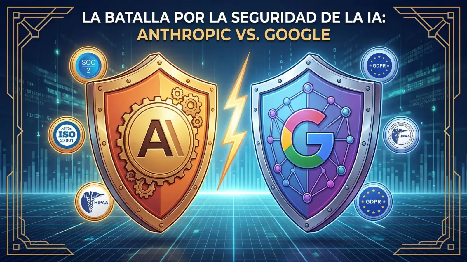 Seguridad y compliance enterprise — Claude vs Gemini for Workspace