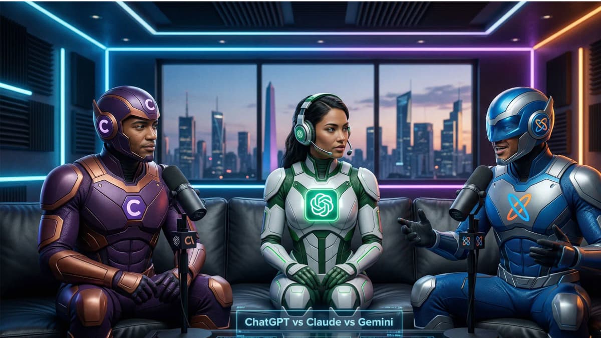 ChatGPT vs Claude vs Gemini para empresas