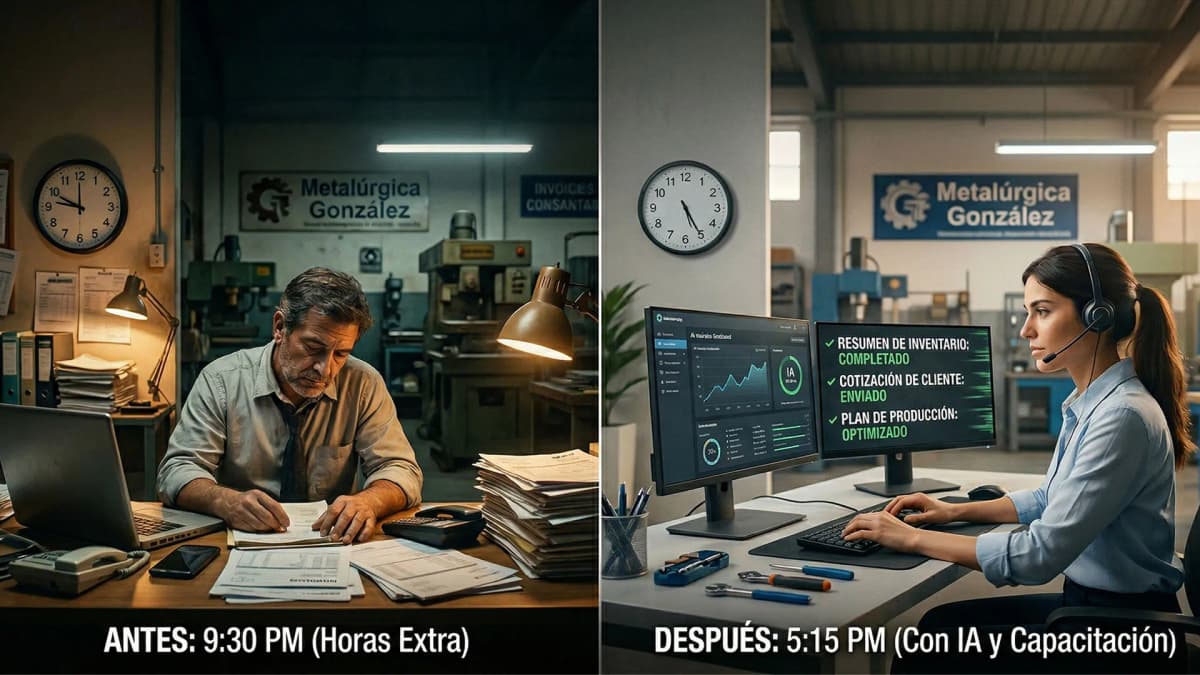 ROI de capacitar a tu equipo en IA: cómo medir el retorno real